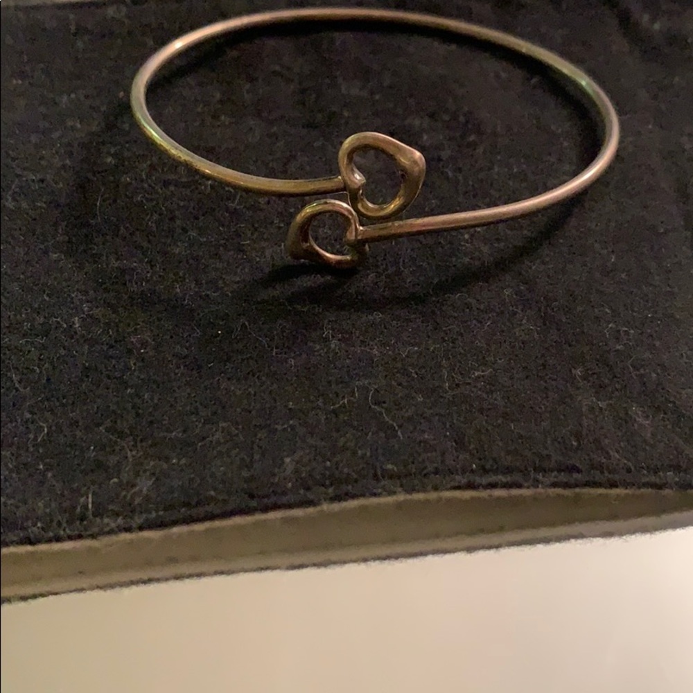 Tiffany heart bangle bracelet